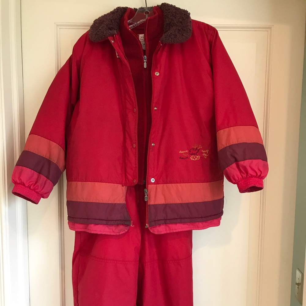 Miss Deux par deux three piece girls snow suit